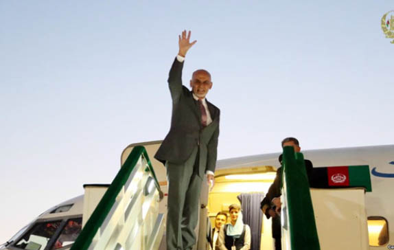 رئیس‌‌جمهور غنی عصر دیروز به ازبکستان رفت